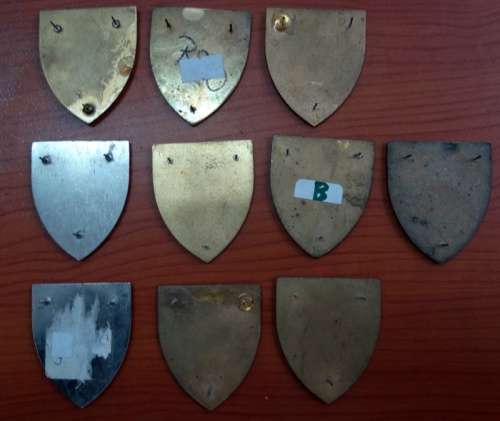 SADF Quartermaster Shoulder flash. All pins intact