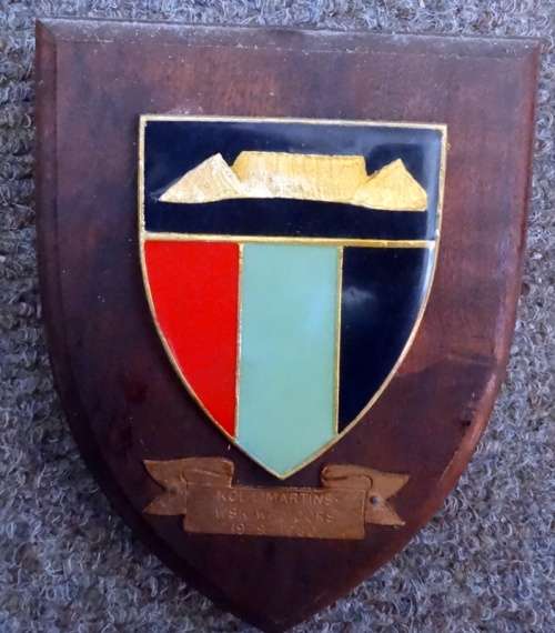 Western Cape Command Plaque to Kolonel