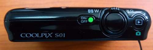 Nikon Coolpix S01 Digital camera. Works. no cable