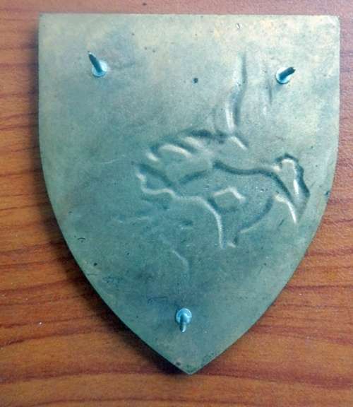 SADF  Dog Unit Shoulder Flash. Pins intact