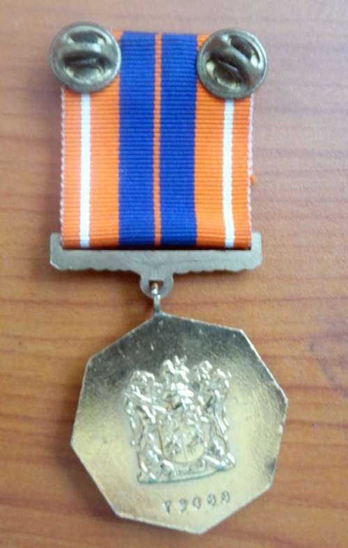 SADF Pro Patria Medal and Ribbon.
