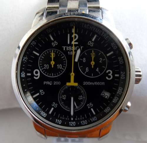 About New Tissot Prc 200 Men's Watch. Working. 200m water resistance. Box and manuals included.