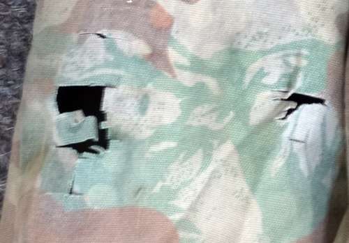 SAP Police camo shirt.