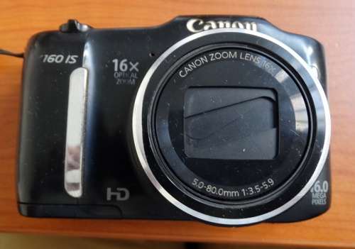 Canon Power Shot 160 IS 16 Megapixel camera . Works