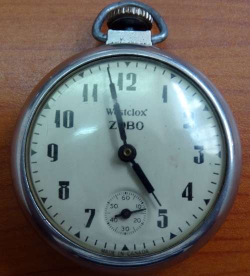 Westlock Zobo pocket watch. Working.
