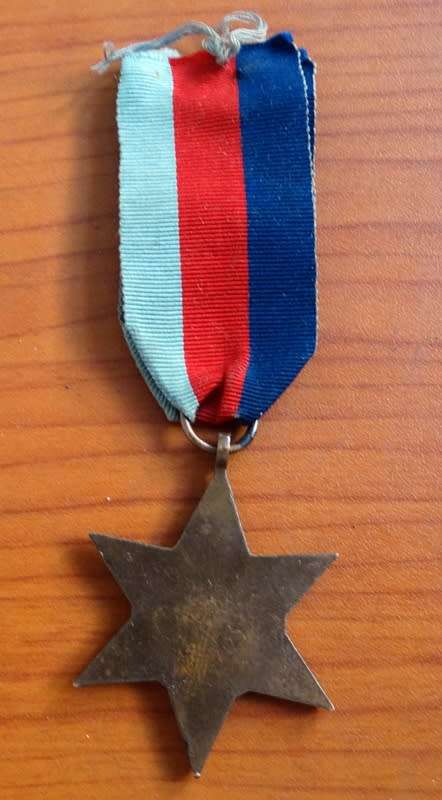 WW2 British Issued Italian Star