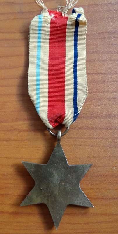 WW2 British Issued African Star