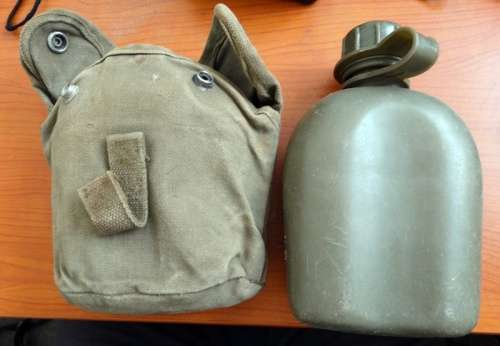 Plastic water bottle