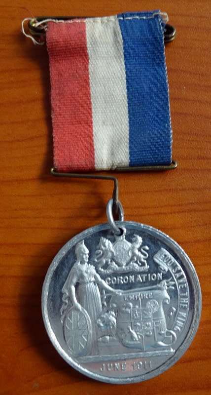 1911 King George Queen Mary Medal Immaculate