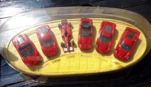 Shell V Power Collection of Ferrari Die cast cars