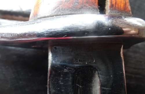 Rare German 1899 M1 Quill Wilhelm Erfurt Saw back Bayonet 52 cm blade