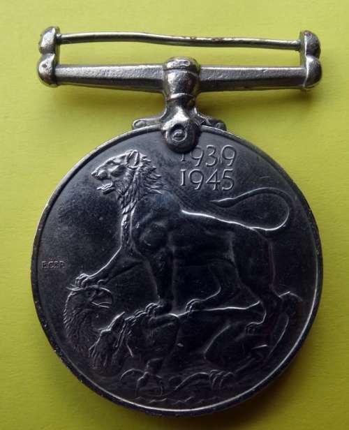 1939 to 1945 Medal WW2 to J Blom