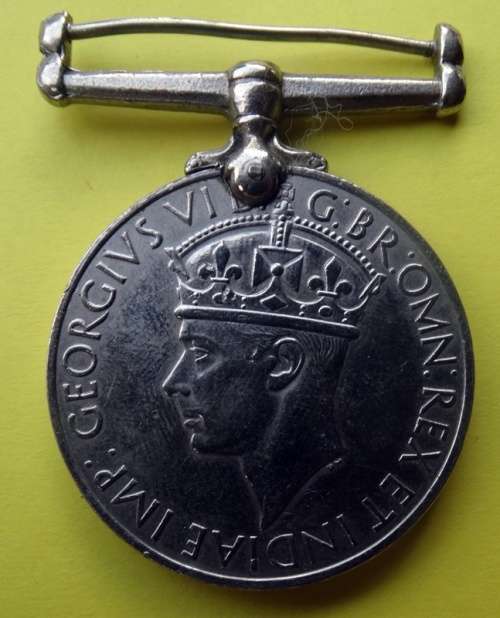 1939 to 1945 Medal WW2 to J Blom