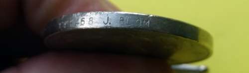 1939 to 1945 Medal WW2 to J Blom