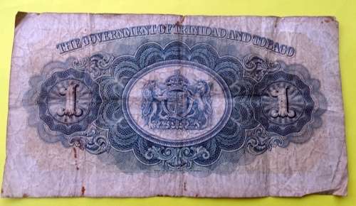 1942 Trinidad and Tobago One Dollar Banknote