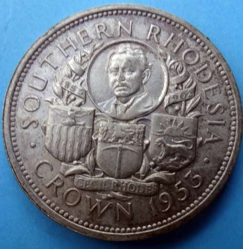 1953 Rhodesia Crown (Mint State)