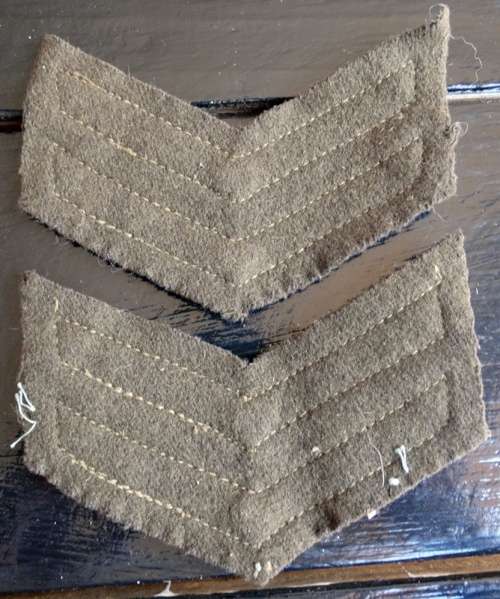 SADF Corporal Shoulder Ranks