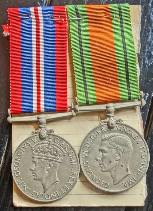 WW2 Medals To Major ET AWBery RAOC