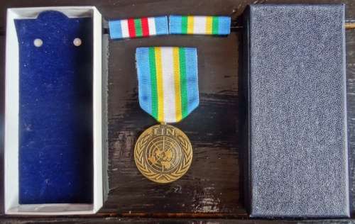 United nations Medal With Ribbon and Ribbon Bar