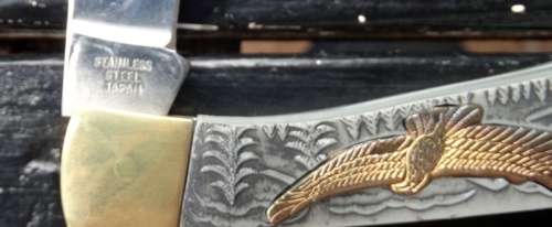 1 Brand new unnamed Pocket Knife UFO48 Blade 8.5cm