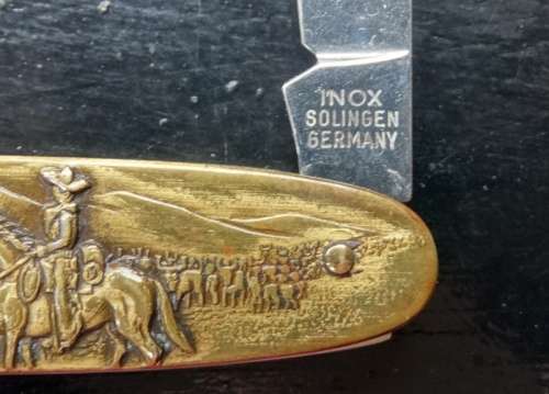 Inox Soligen Brand new Pocket Knife Main Blade 7cm