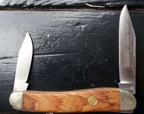 Puma Senior 572. Brand new  Pocket Knife Main Blade 9cm