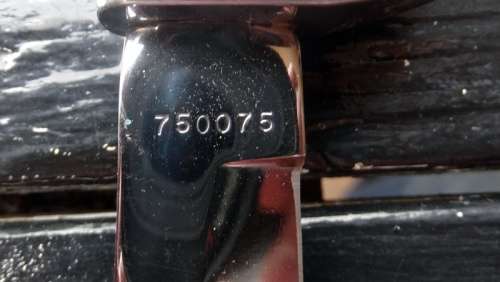 Queen steel  Brand new Stag Boot Knife Main Blade 11cm With Puma Leather Sheath