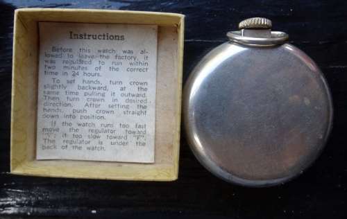 Zobo Pocket Watch for Spares or Restoration