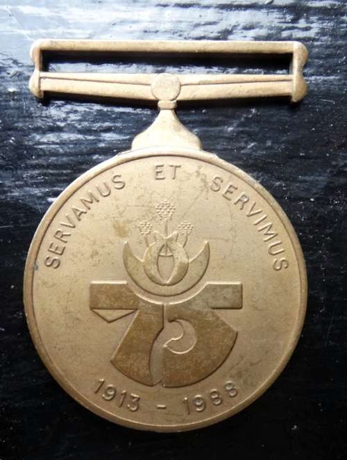 SAP 75 Years Medal to MP La Grange