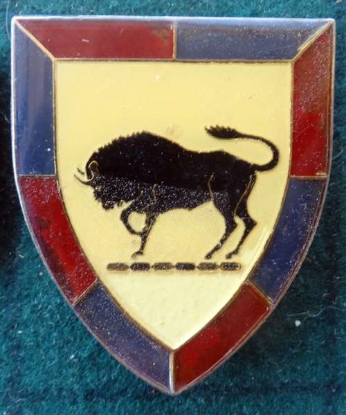 SADF SA Army Collogue Flash.  Pins Intact (33)