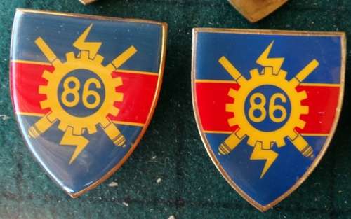 SADF 86 Technical Stores Flash. Pins Intact (76)