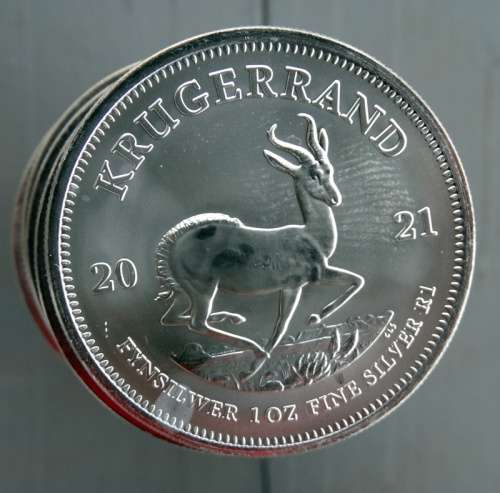 2021 Silver Krugerrands Up For Sale