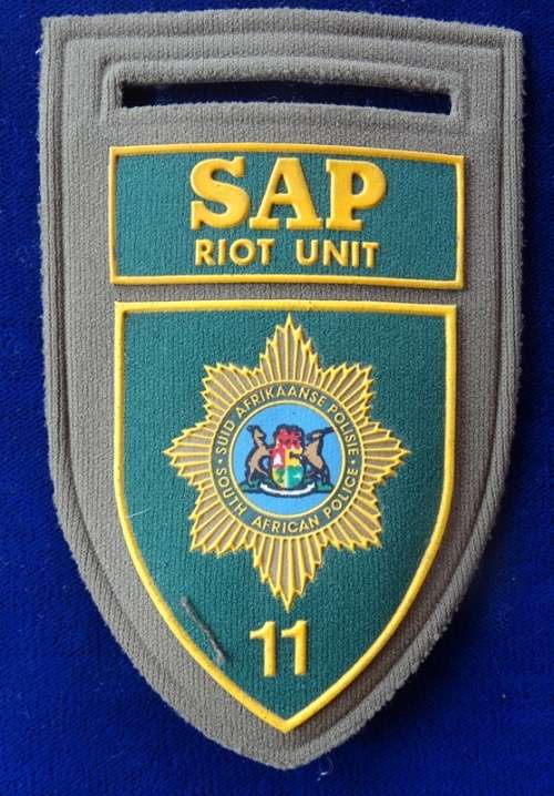 SAP Riot Police Shoulder Flash