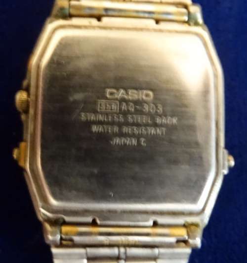 Seiko Men's AQ303 Wrist watch. Needs battery