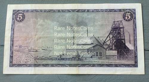 TW de Jongh Five Rand Note F64