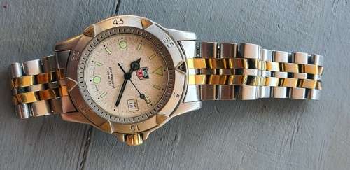 Tag Heuer WD1221-k-20 Not Working Needs Battery? 3.5cm