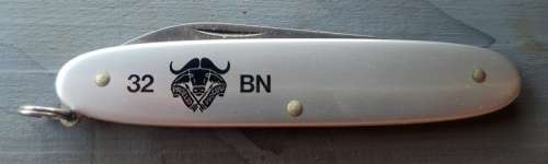 32 Battalion Victorinox Pocket Knife unused