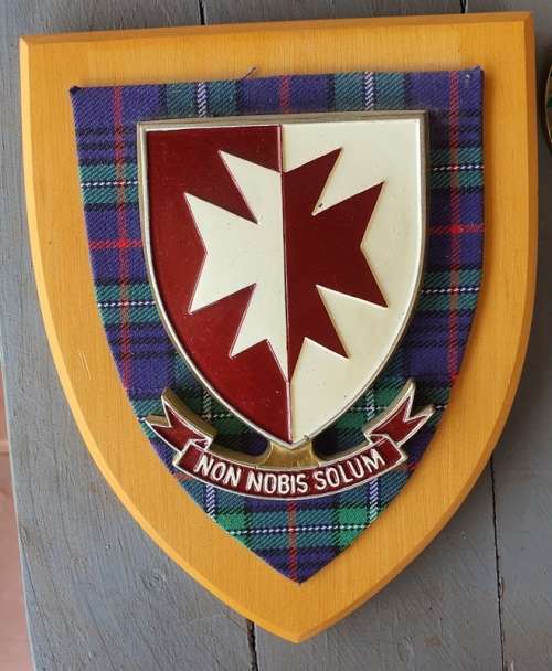 SADF Scottish  Medical Plaque