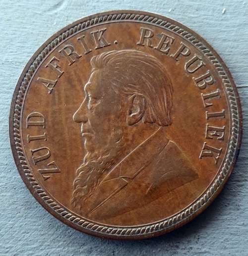 1892 ZAR Penny