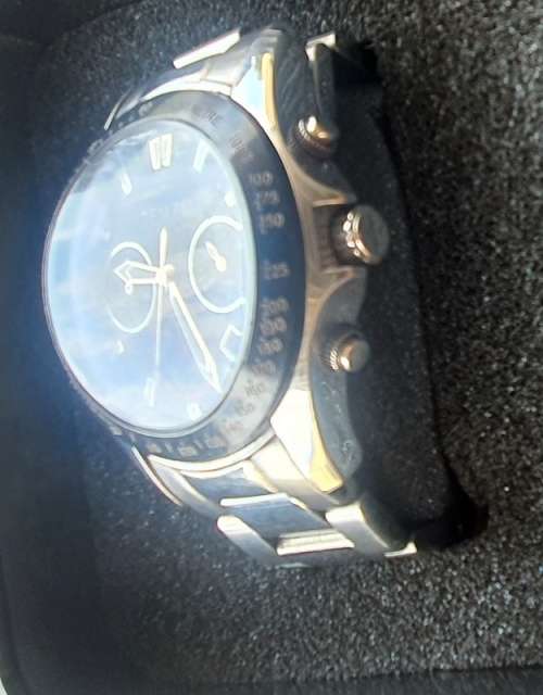 Tempo Chronograph Multi Functional Mens Wrist Watch Works (Q27)