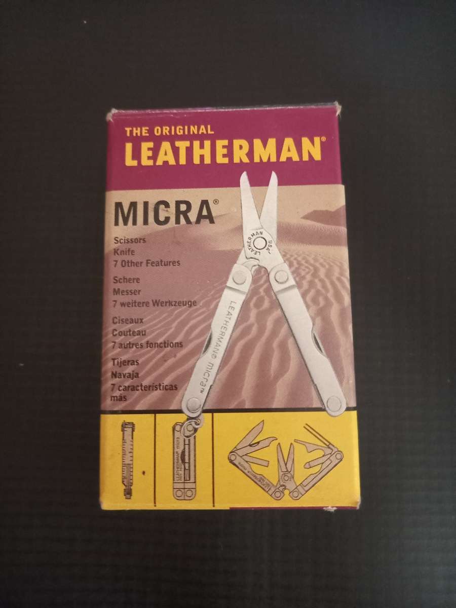 The Original Leatherman Micra in Original Box.
