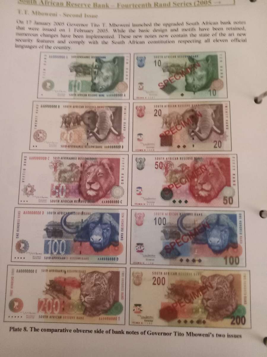 Banknote Album of Fourth Edition 2005 Big Five. Incl Pages