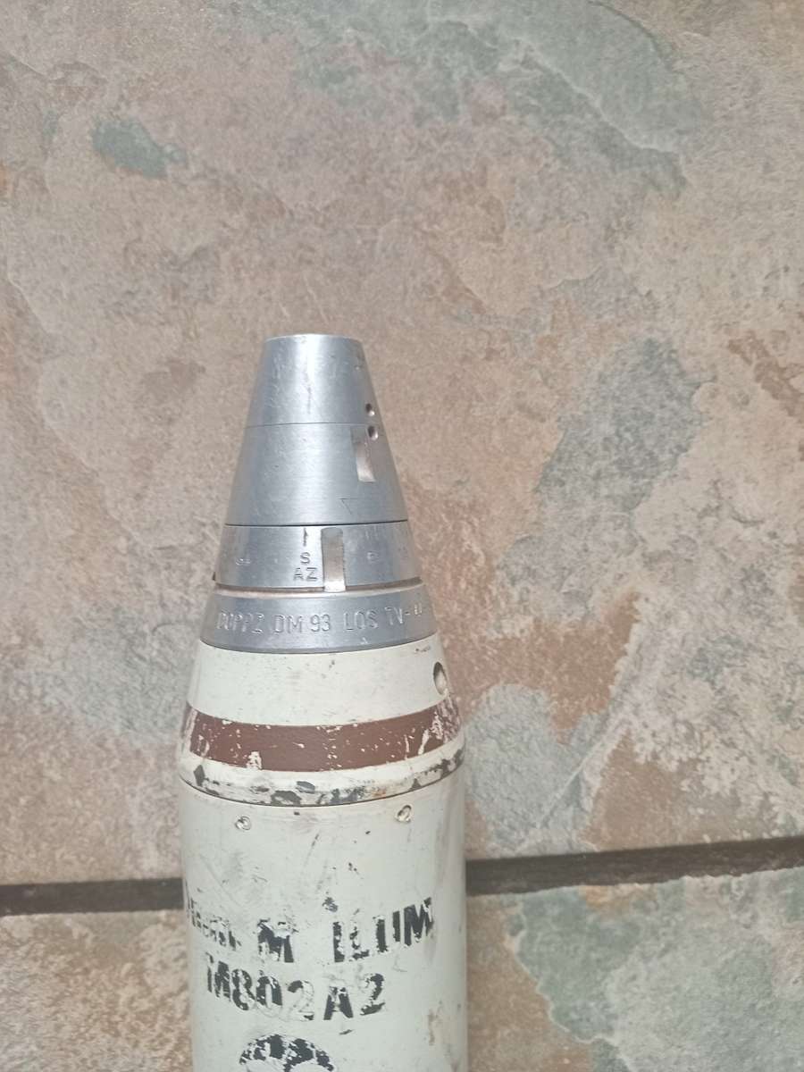 60mm Illuminating Mortar Round deactivated