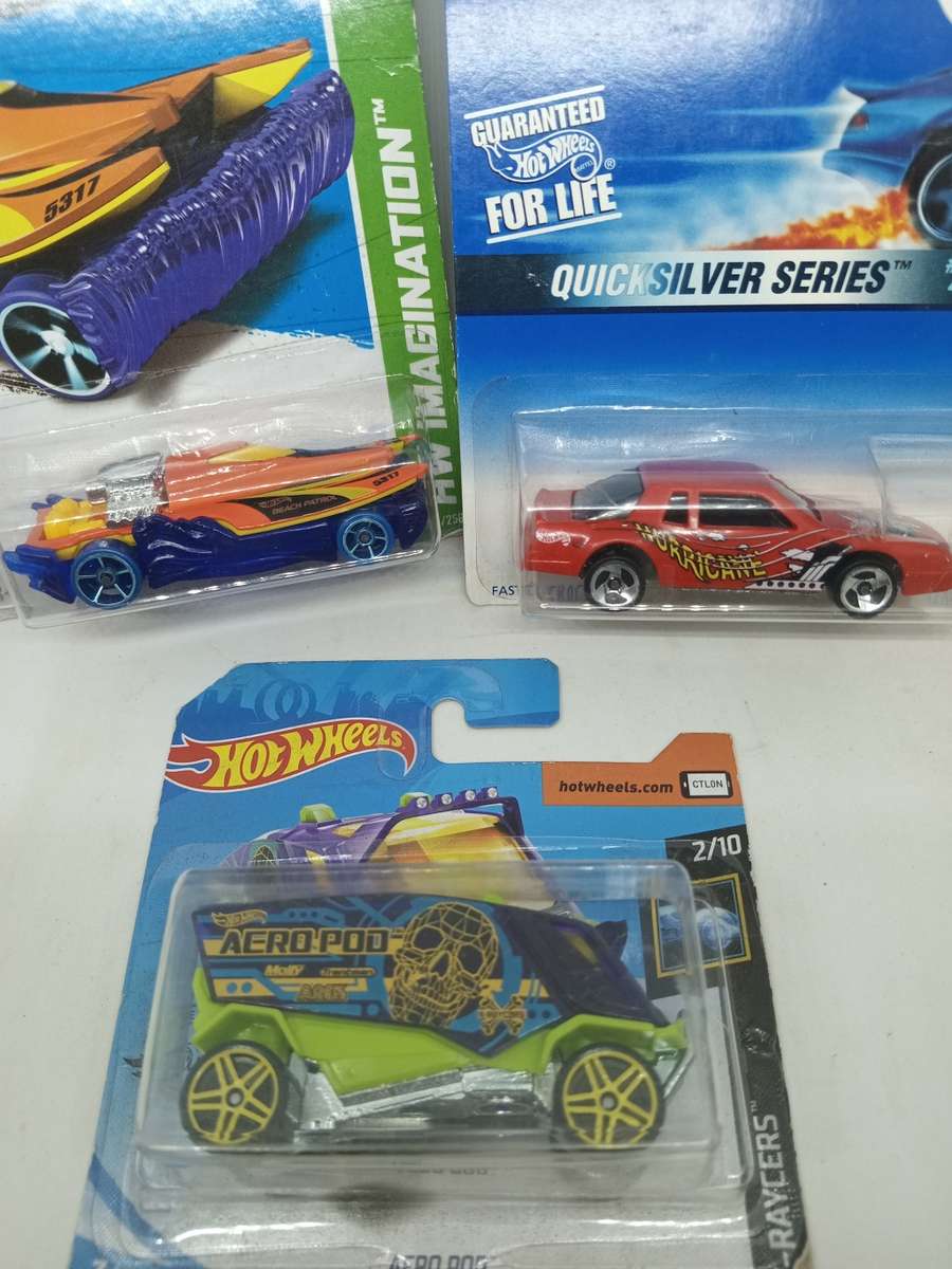 3 Hotwheels Hod rod Car Collection.