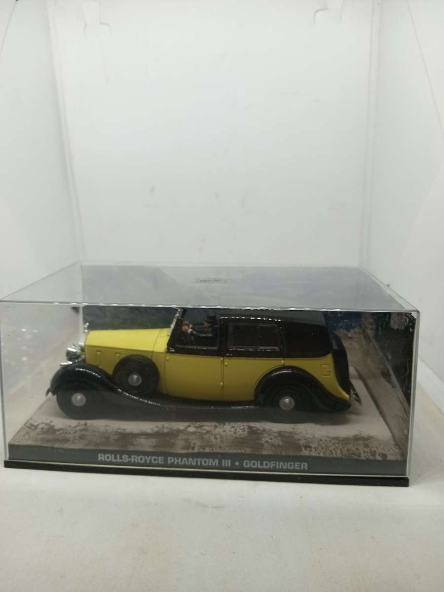 Rolls-Royce Phantom iii - Gold Finger 007 Edition Sealed with book