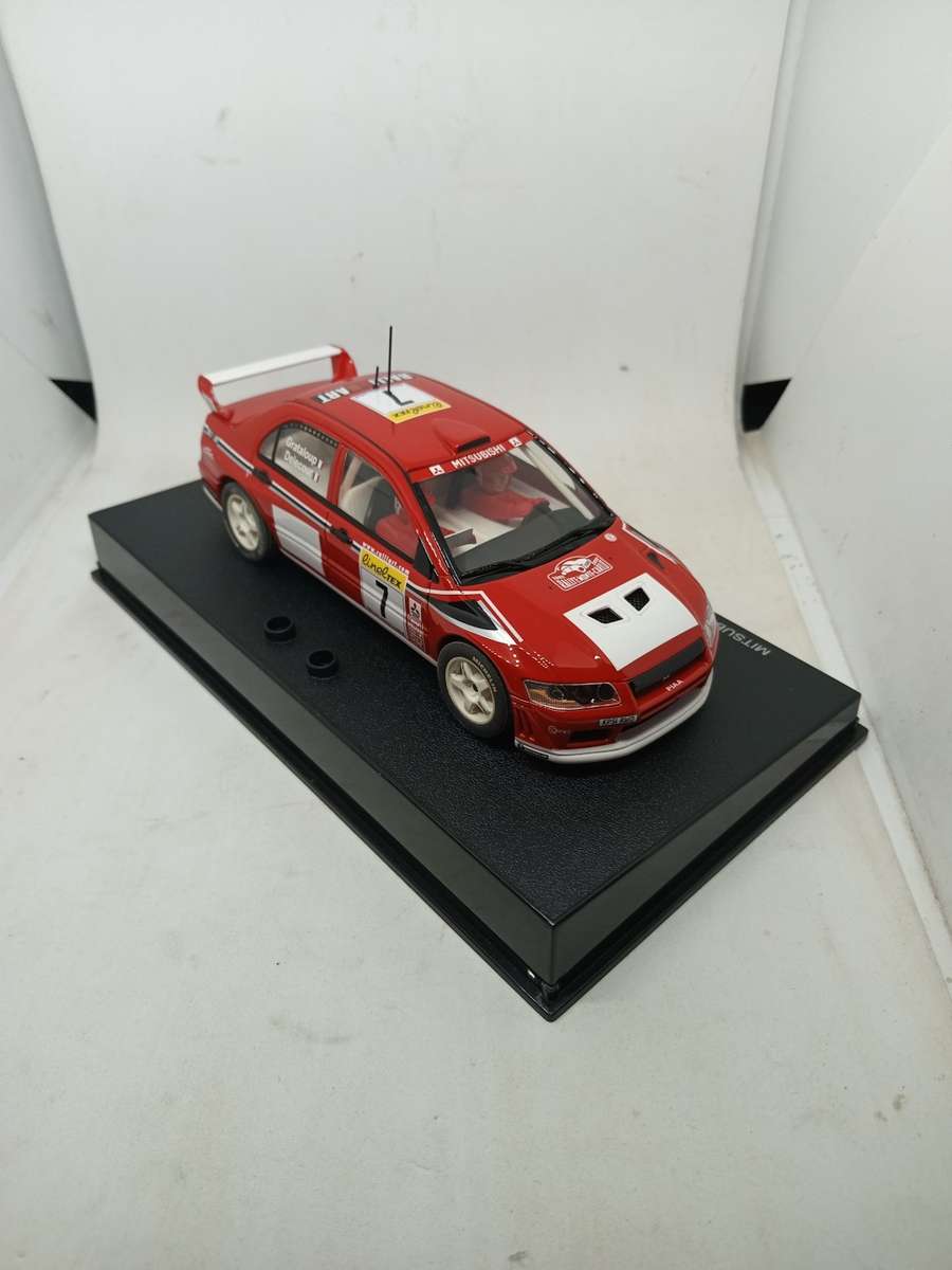 2002 Brand New Scalextric Mitsubishi Lancer Evolution VII WRC