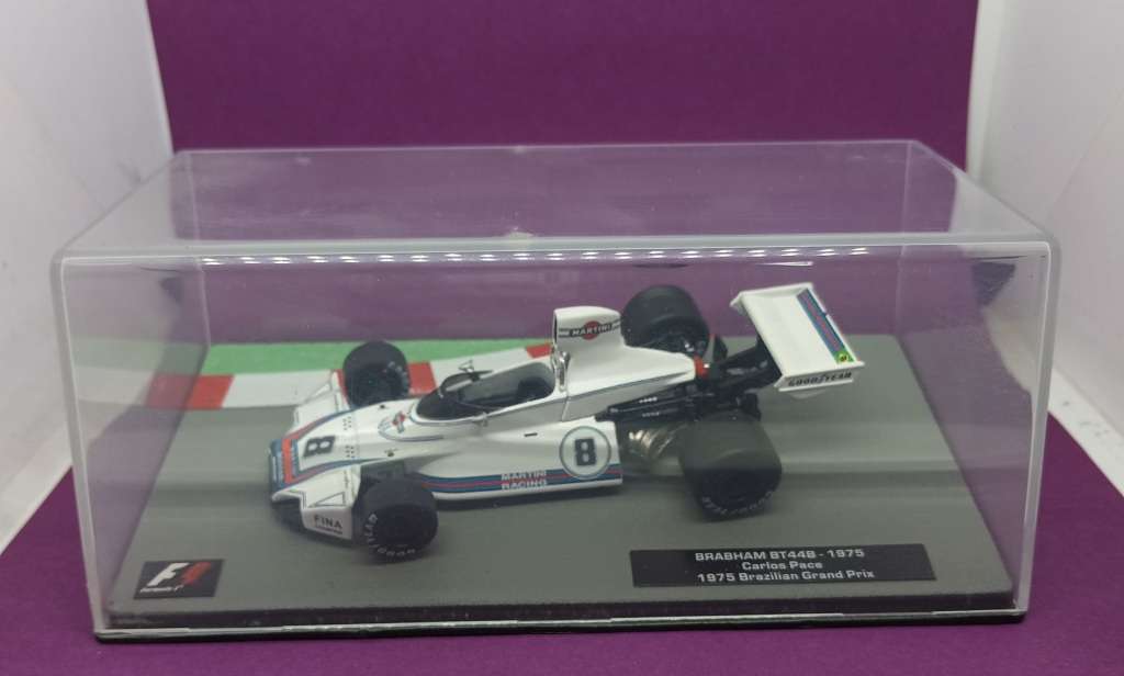 Brabham Bt44B  die-cast model car - 1975 - Carlos Pace- scale 1/43