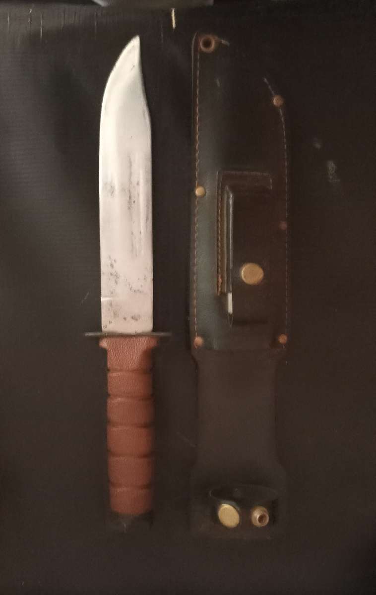 Russian- Bayonet - Ak 47- With Scabbard