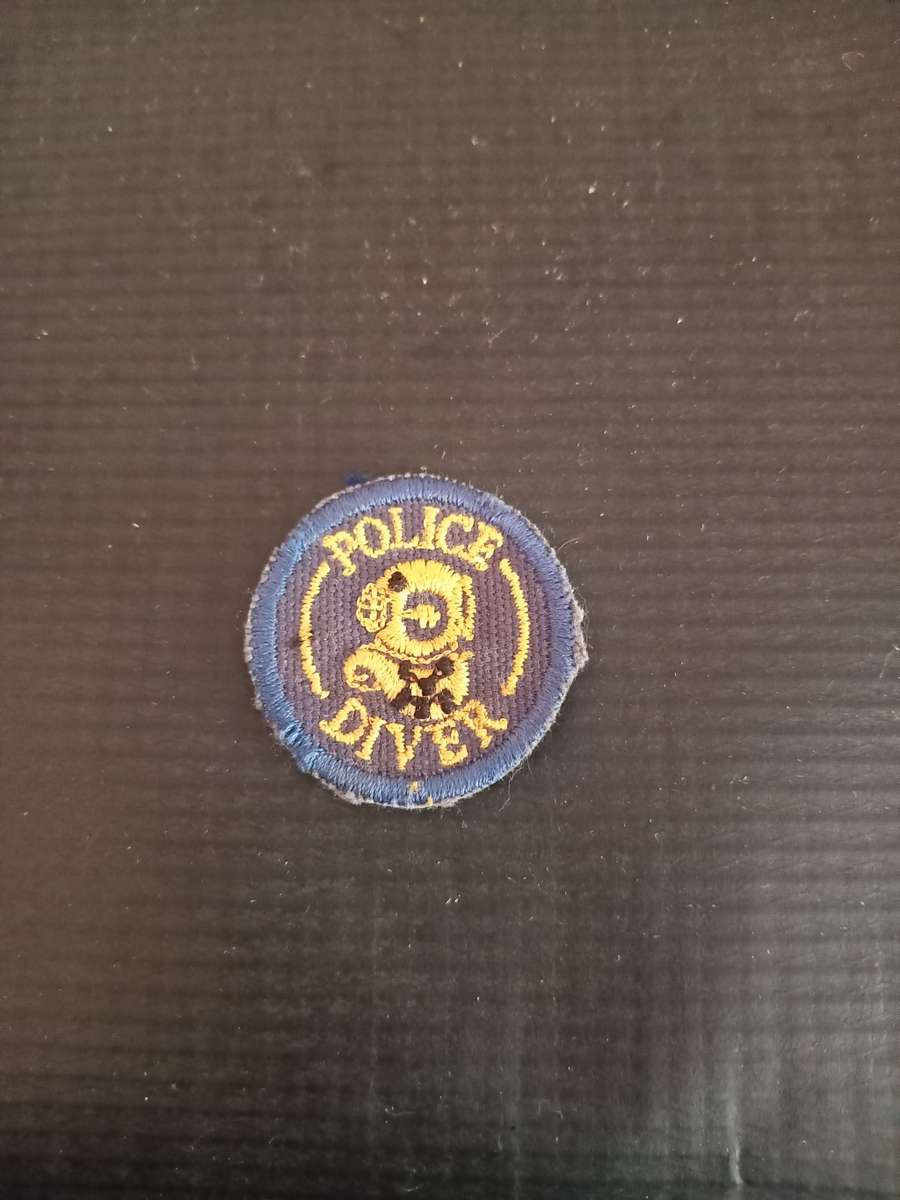 Police Diver Instructor Felt patch