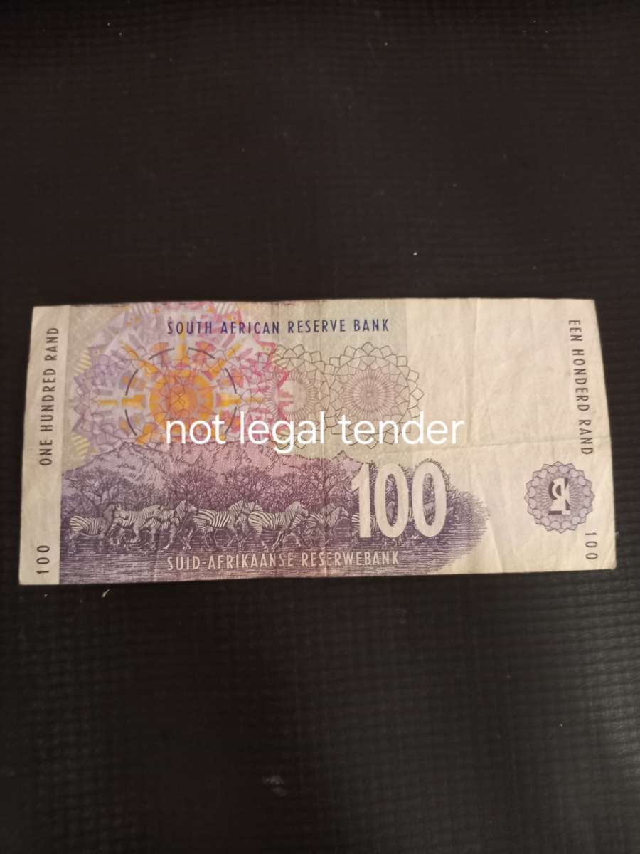 Tito Mboweni 1st issue R100 Banknotes ( AA)